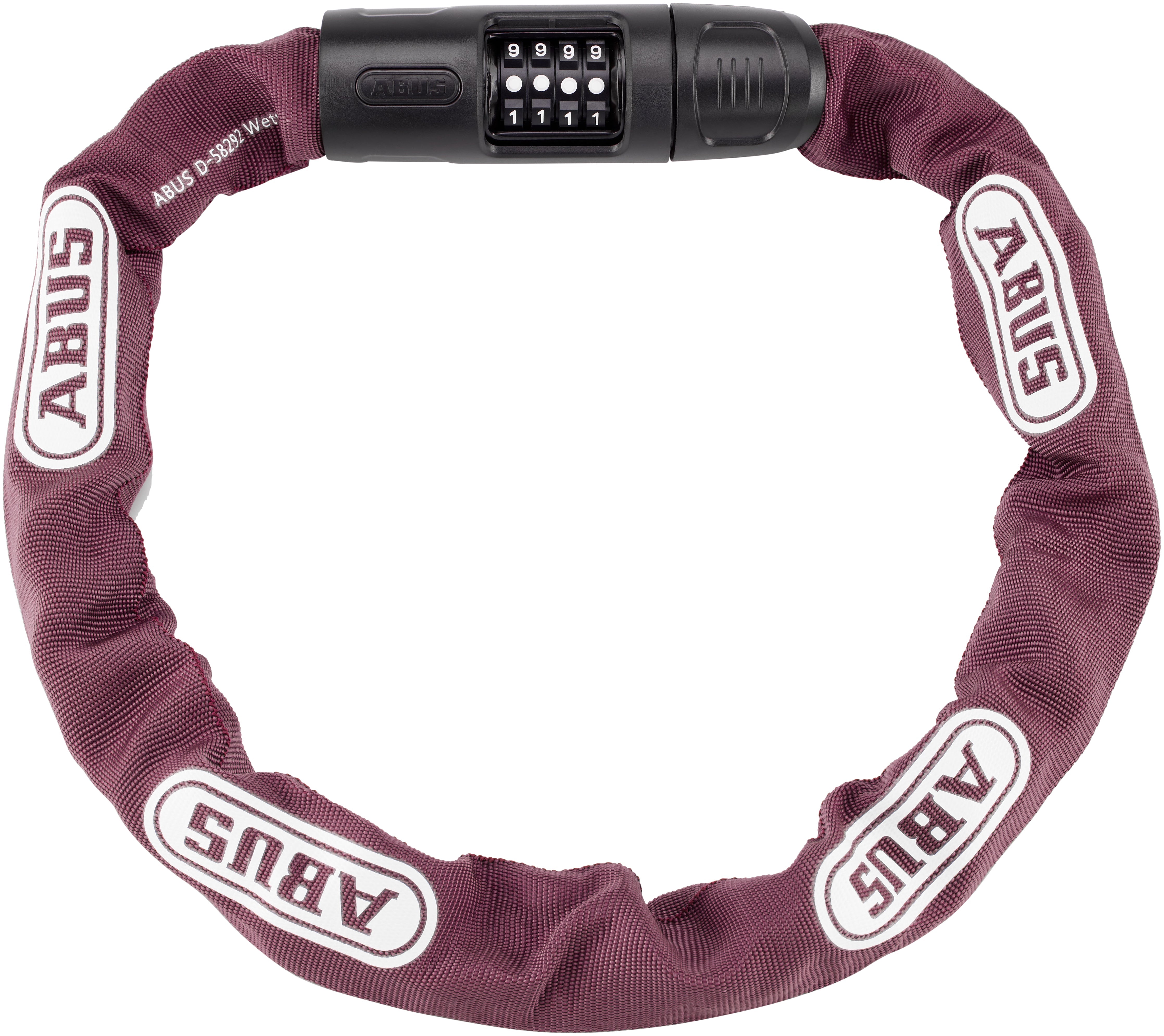 ABUS 8808C/85  antivol chaîne rouille rouge