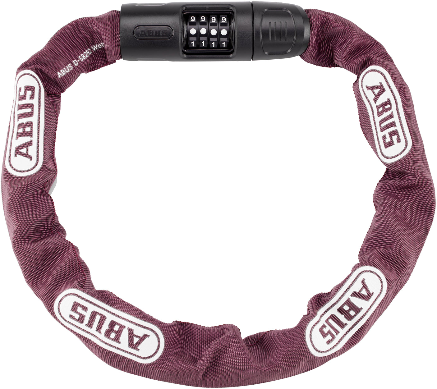 ABUS 8808C/85  antivol chaîne rouille rouge