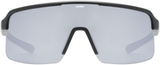 uvex Dyrt Lunettes de vélo Noir Mat / Miroir Argent