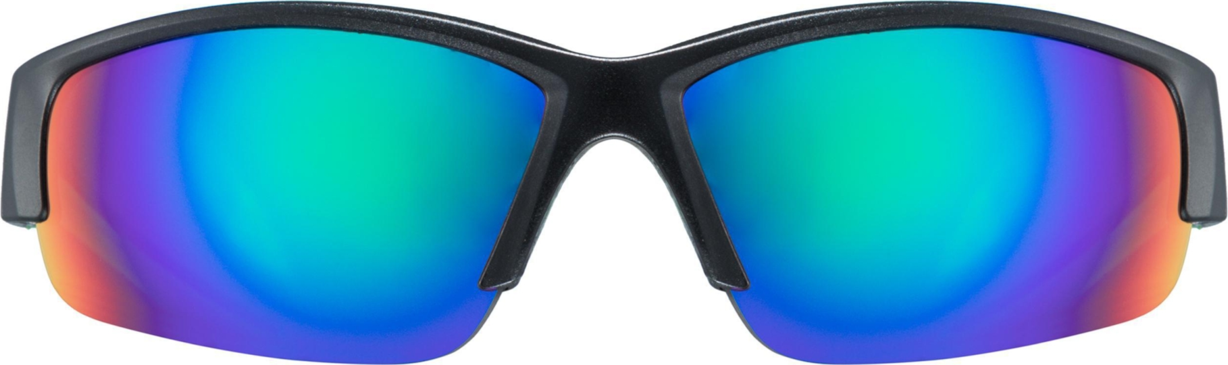 uvex Sportstyle 215 lunettes de vélo Noir Mat Vert / Miroir Vert