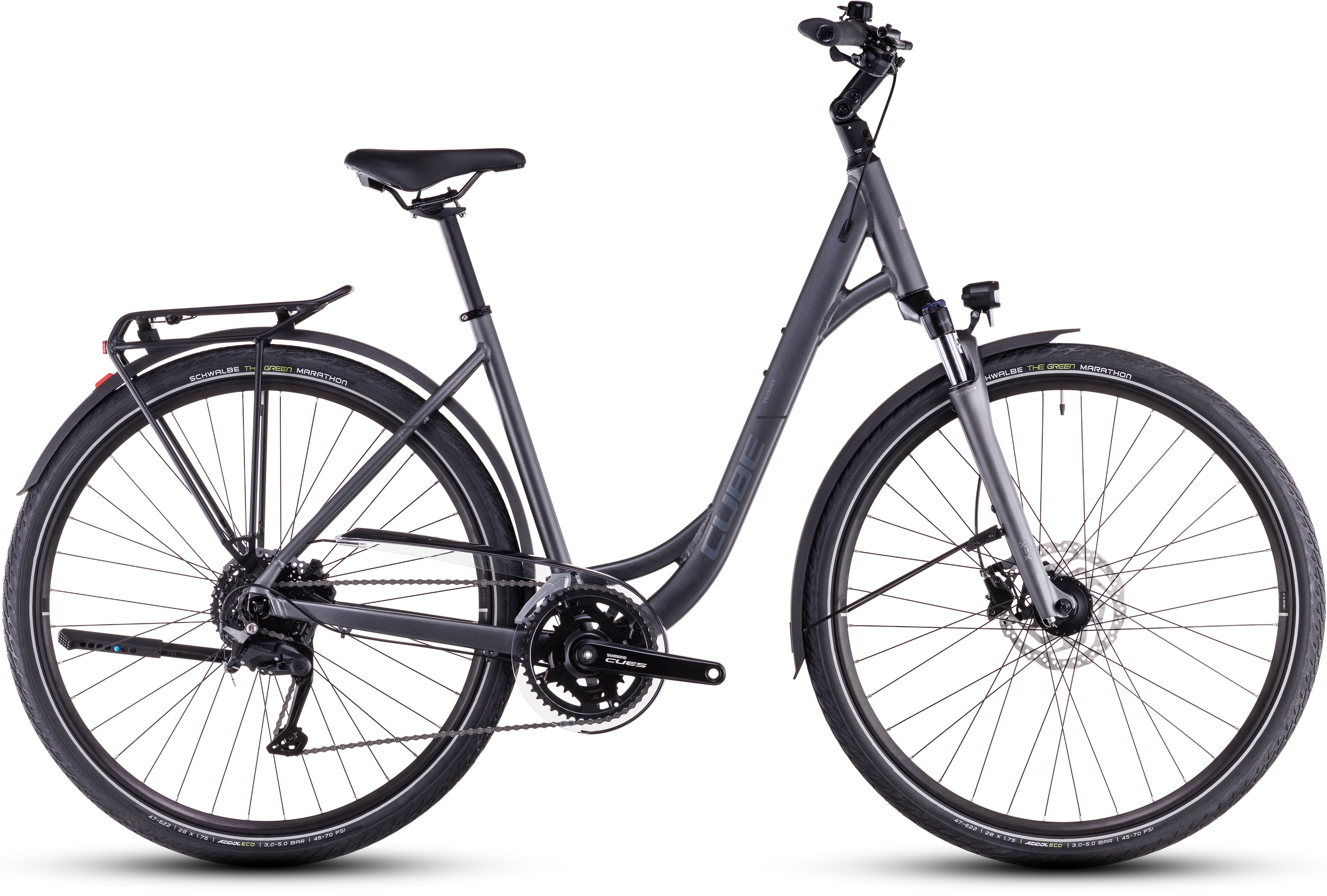 Cube Touring Pro Easy Entry dalle gris et métal (2025)