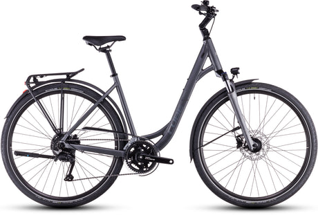 Cube Touring Pro Easy Entry dalle gris et métal (2025)