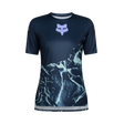 Fox W Ranger SS Maillot Img Print Bleu Arctique