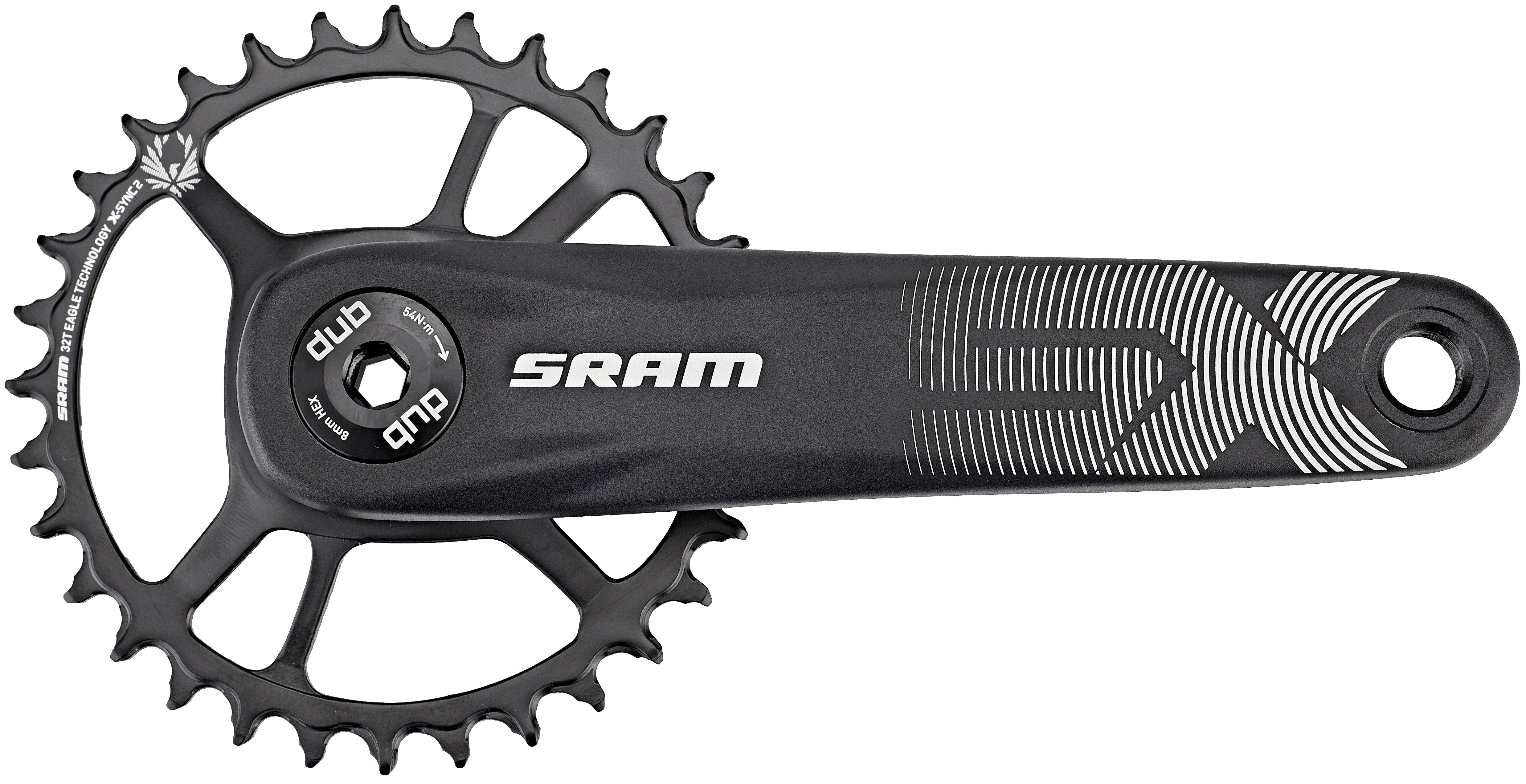 SRAM SX Eagle DUB pédalier 32 dents 12 vitesses noir