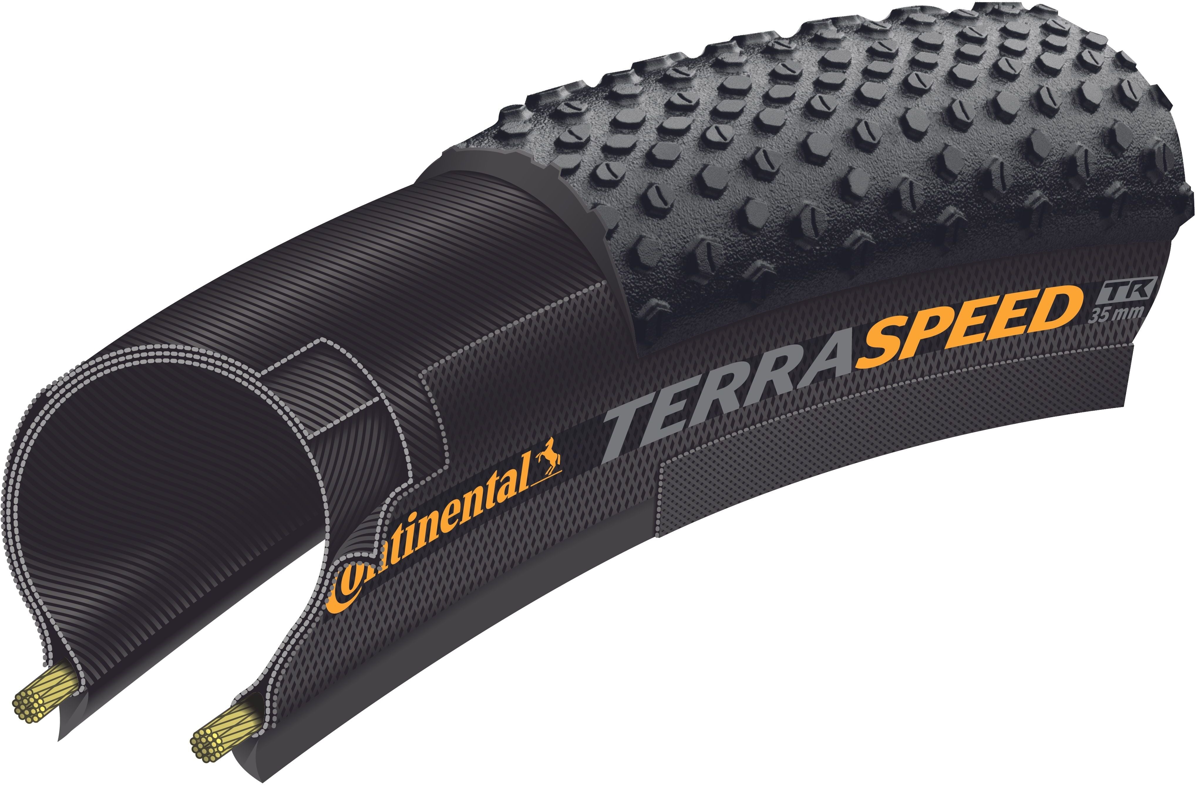 Continental Terra Speed ProTection pneu pliant TLR 28x1.50