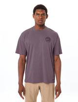 Chemise décontractée cycliste homme VAUDE violet cendré