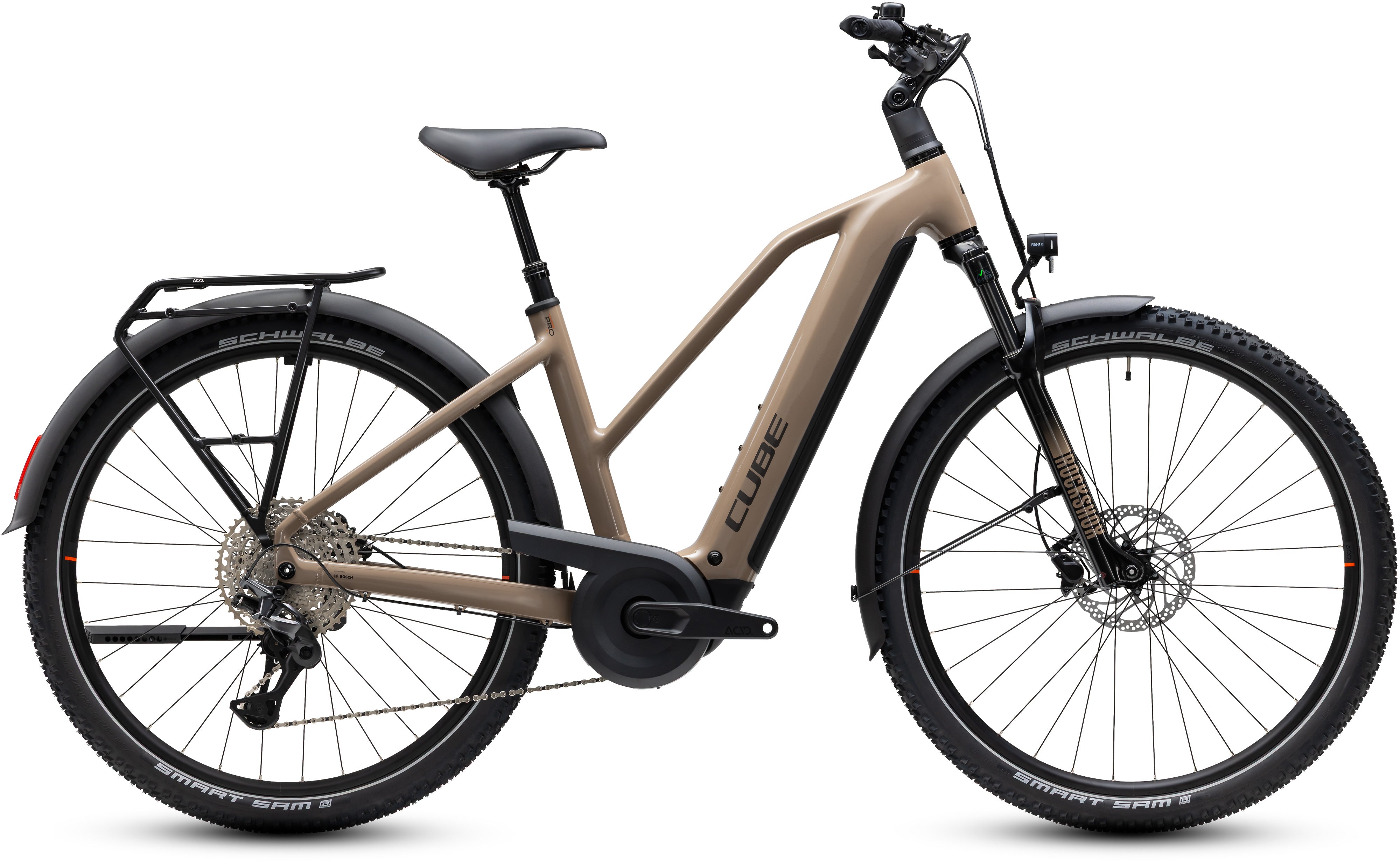Cube Nuride Hybrid Pro 800 Trapèze cappuccino´n´black (2027)