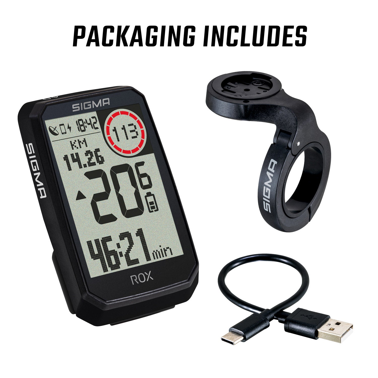 Sigma ROX 4.0 Endurance ordinateur de navigation noir