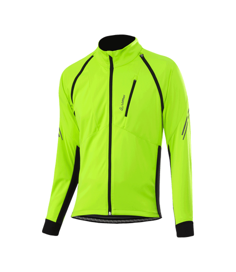 Löffler M Veste Zip-Off Vélo San Remo Ab Light Jaune Néon