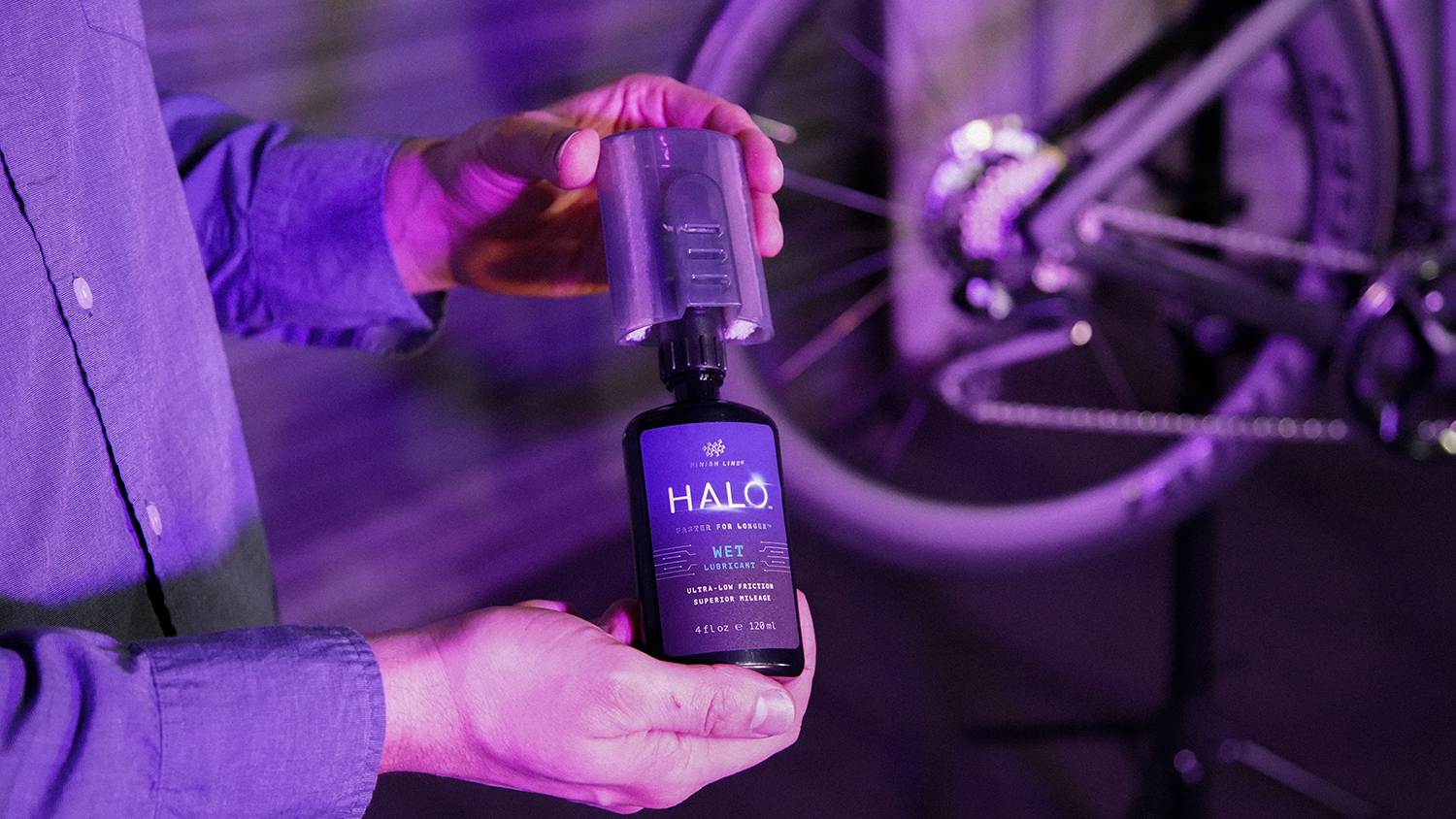 Finish Line HALO Lubrifiant Wet 120ml