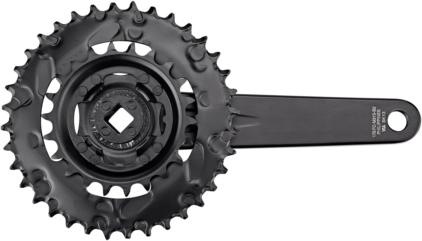 Shimano FC-M315-B pédalier 2x7/8 vitesses 36-22 dents