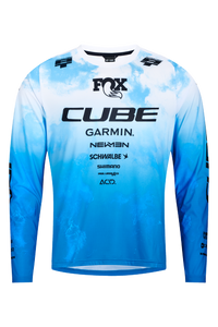 Cube X Actionteam | Maillot VTT homme | topas blue – aktuelle Variante