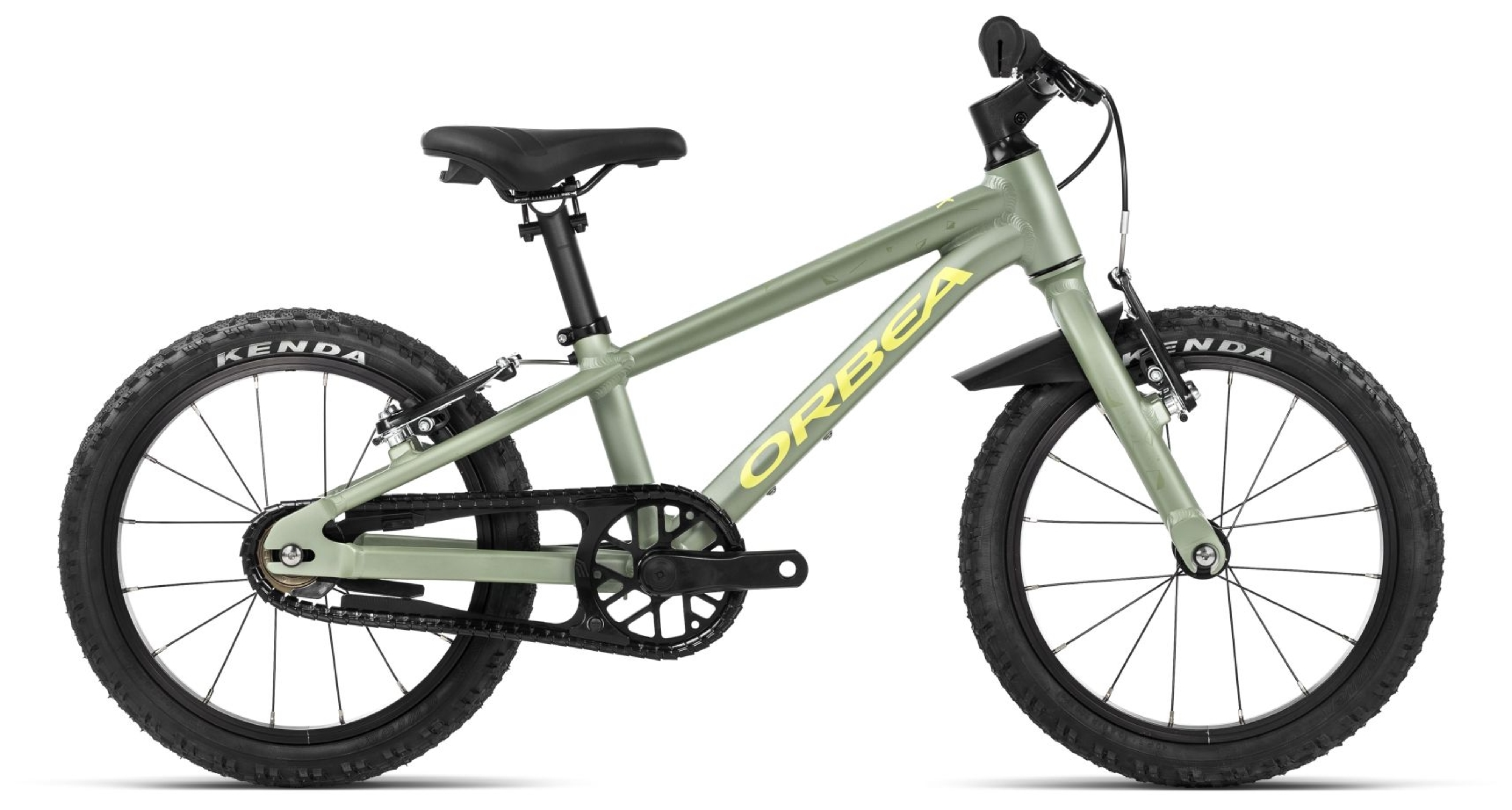 Orbea MX 16 Vert Métallique Artichaut (Mat) - Jaune (Mat)