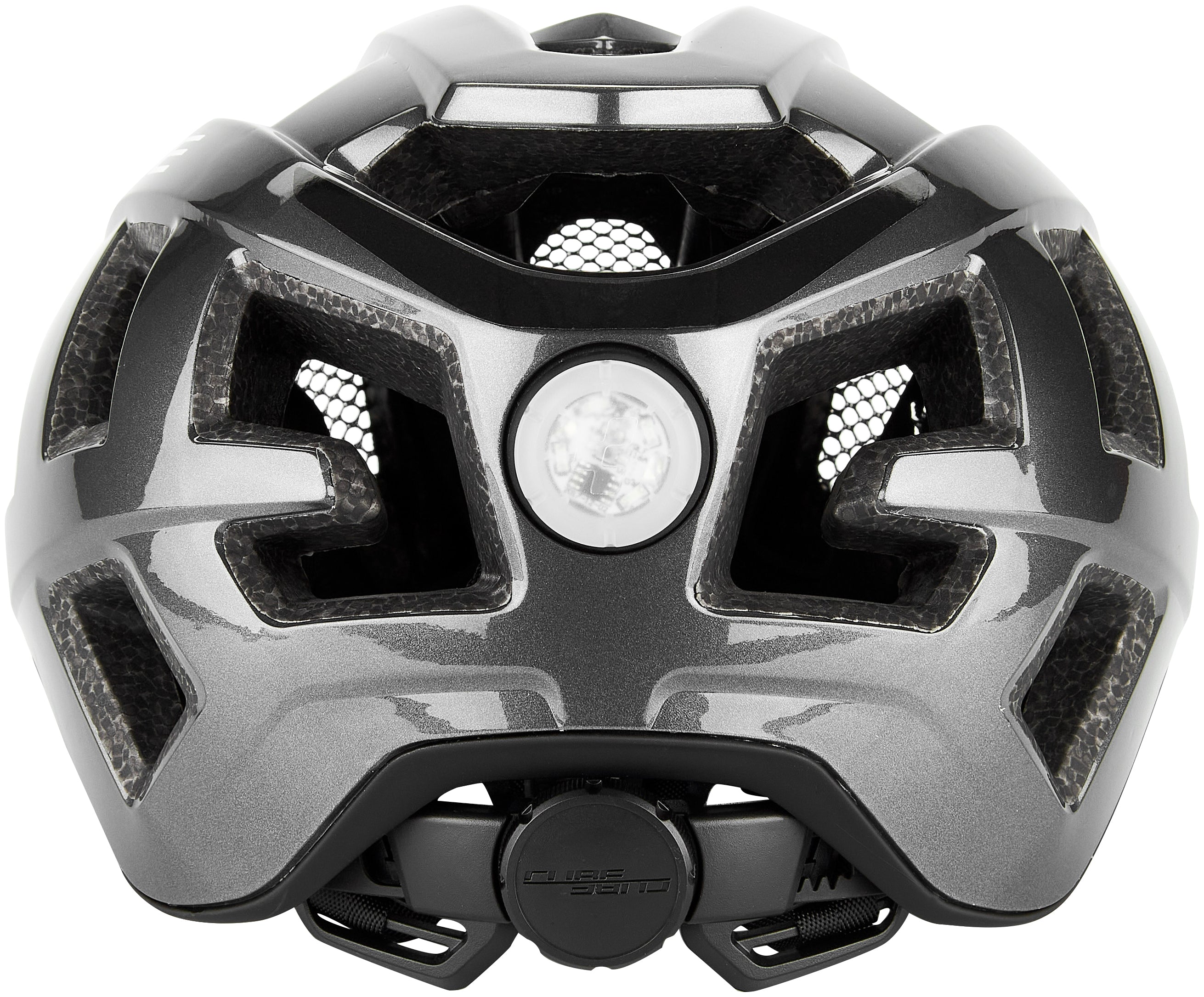CUBE Casque QUEST brillant iridium noir