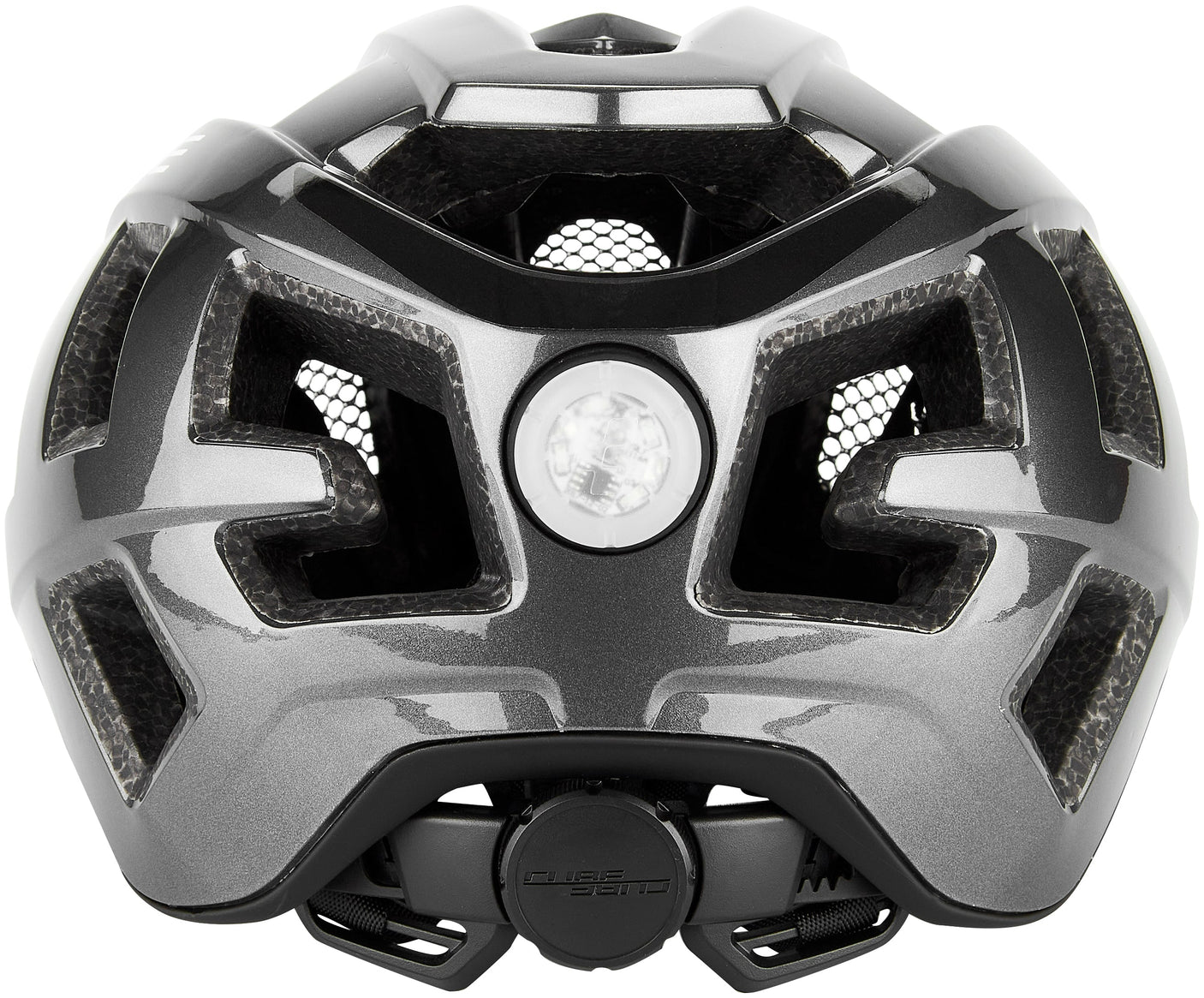 CUBE Casque QUEST brillant iridium noir