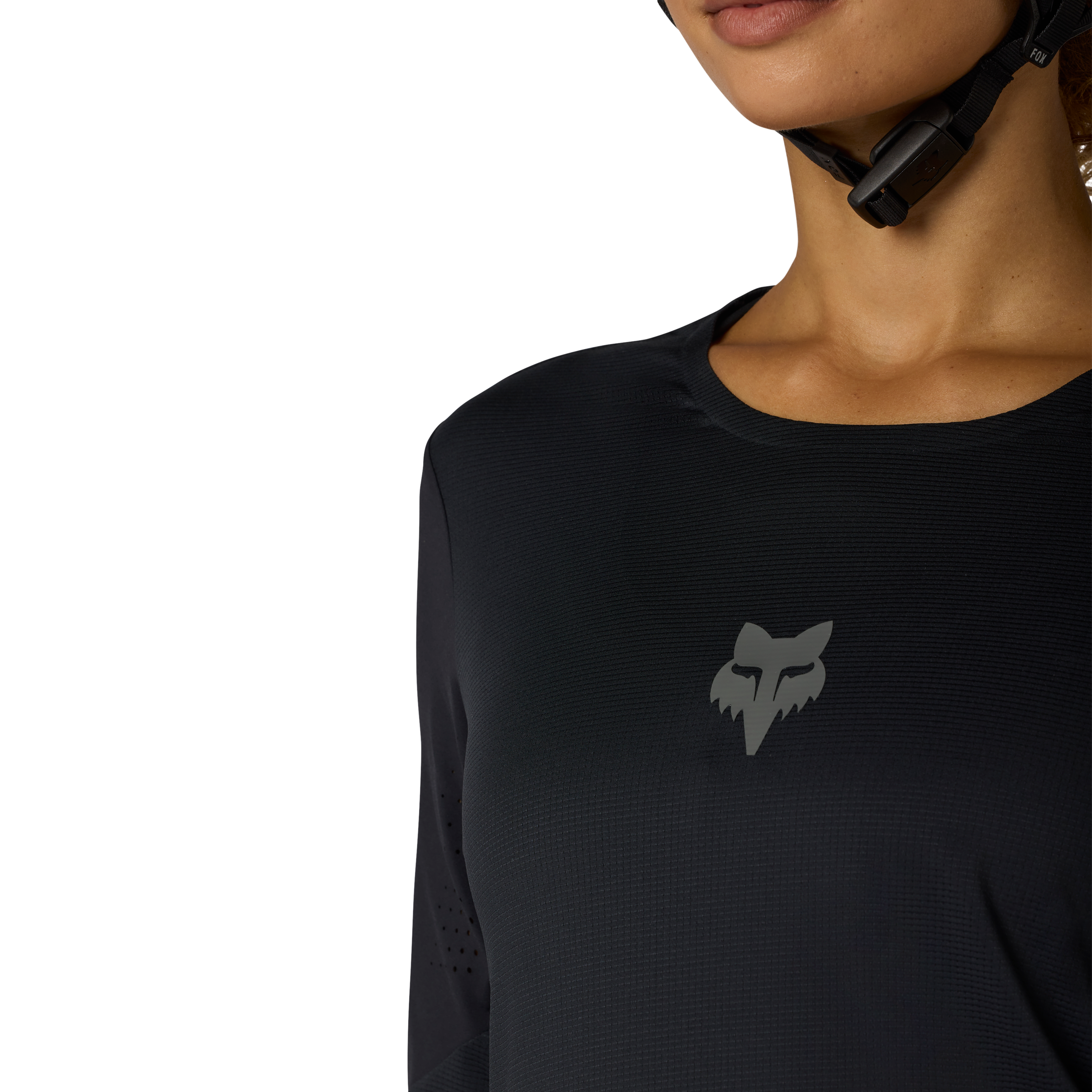 Fox W Flexair LS Maillot Noir