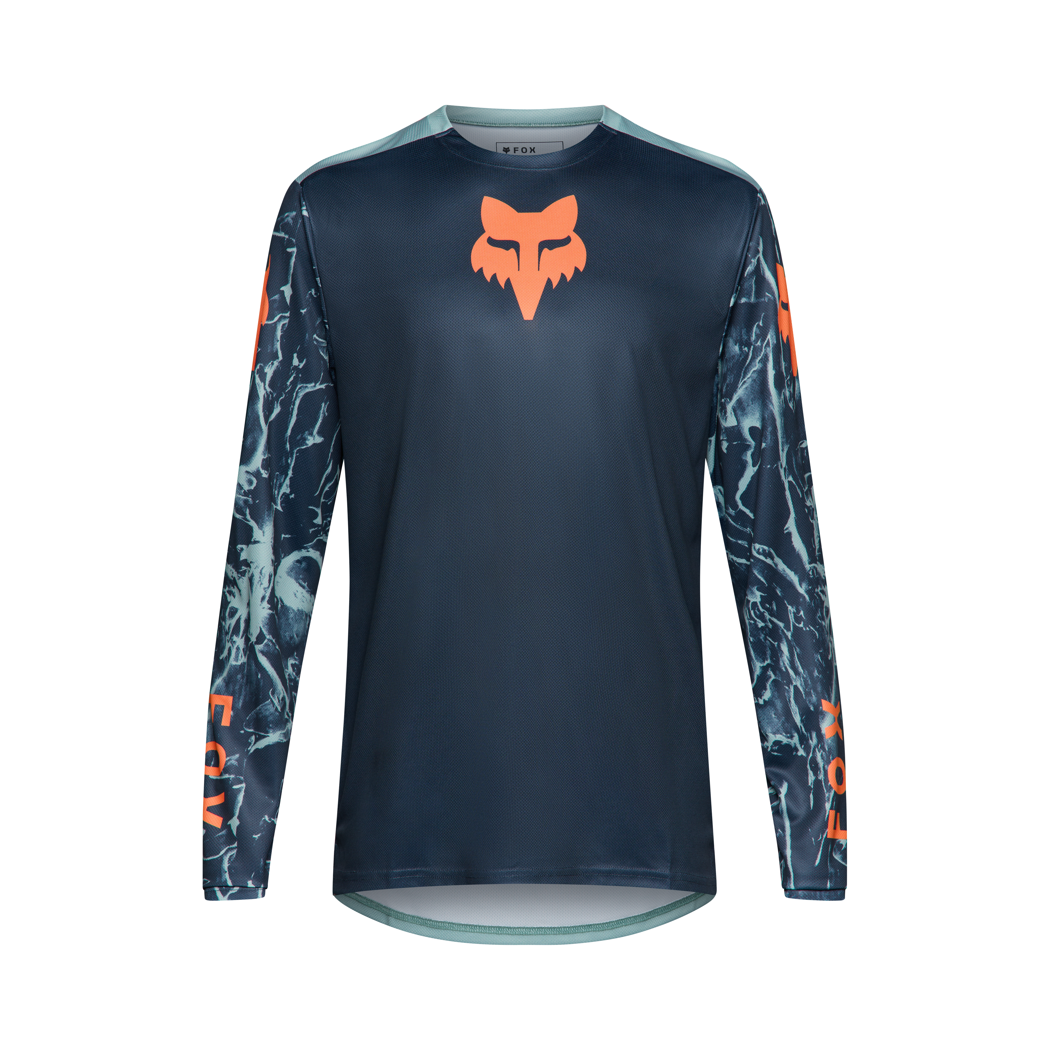 Fox Ranger LS Maillot Img Print Bleu Arctique