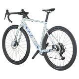 Scott Addict Gravel 30 blanc/bleu éclaboussé