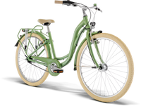 Puky SKYRIDE 26-7 CLASSIC (2025) | Vélo pour jeunes 26 pouces | vert rétro – aktuelle Variante