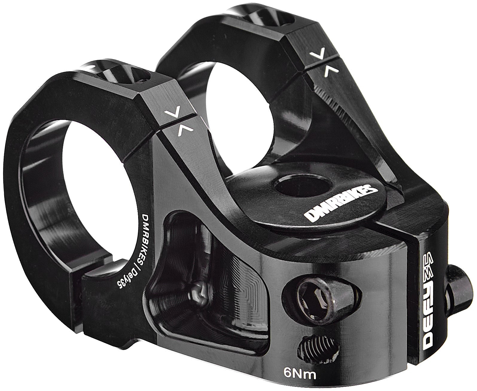 DMR Defy Potence Ø31,8mm 5° noir