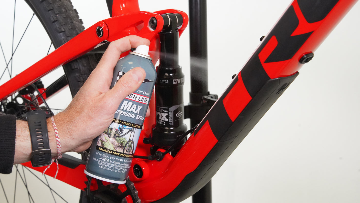 Finish Line Max Spray pour fourche à suspension 266ml