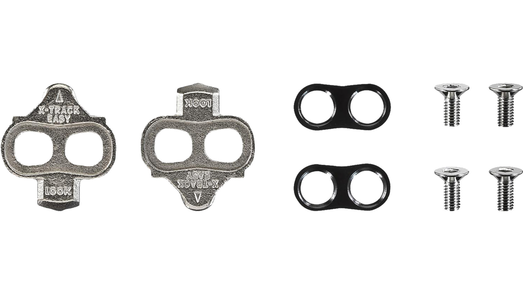 Look X-Track Easy plaques de pédale anthracite