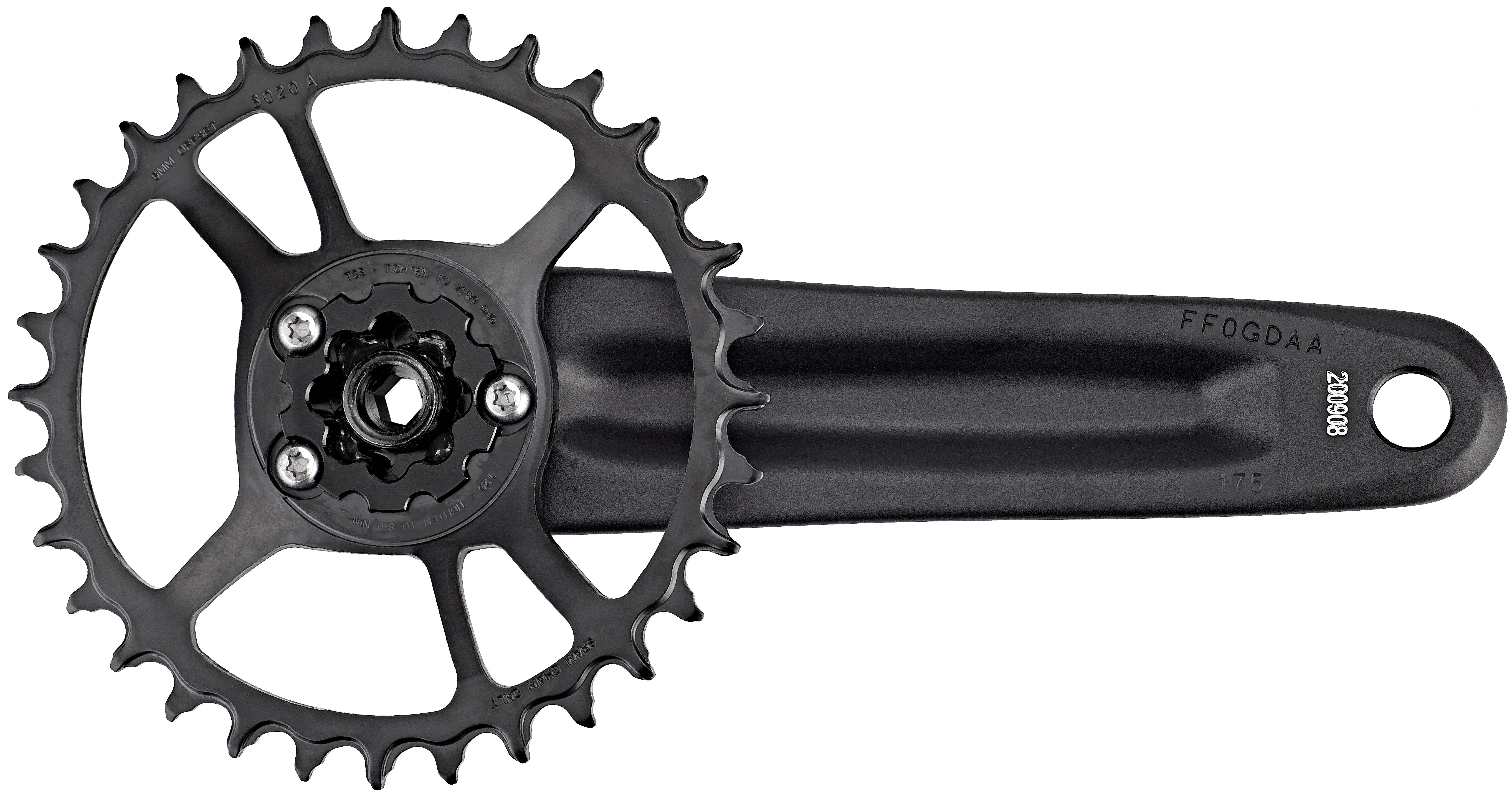 SRAM SX Eagle DUB pédalier 32 dents 12 vitesses noir
