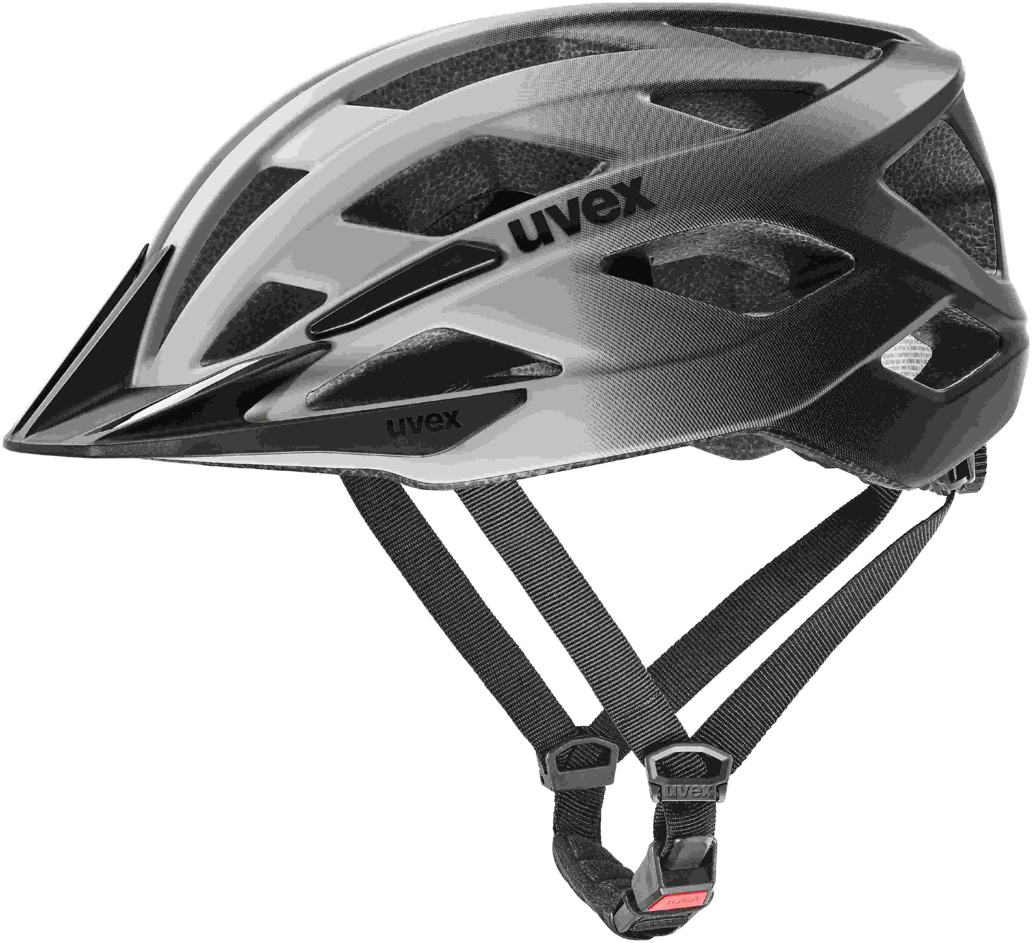 uvex I-Vo 2 Casque ville Gris chaud-Noir mat