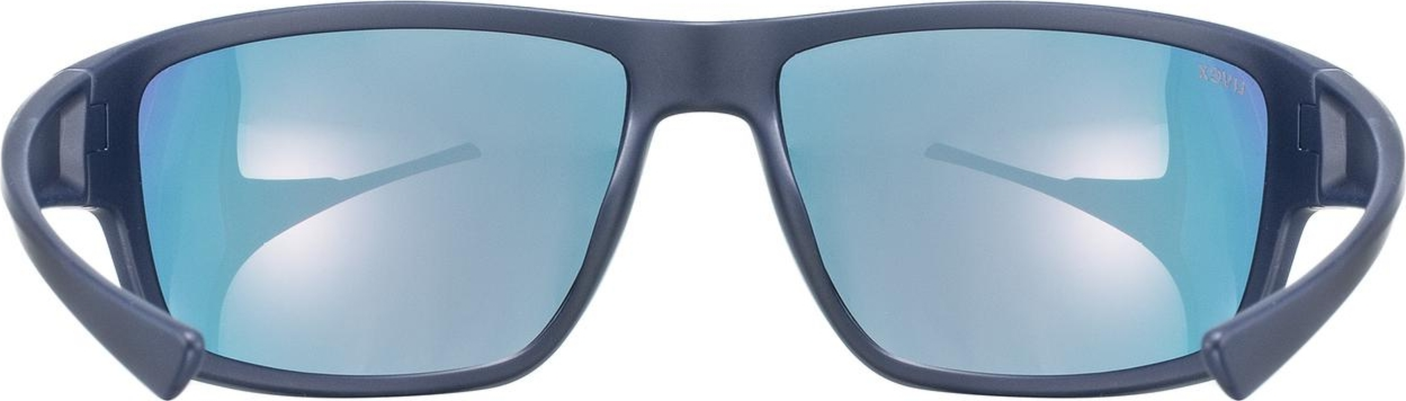 uvex Sportstyle 230 Lunettes de vélo Bleu Mat / Miroir Rouge