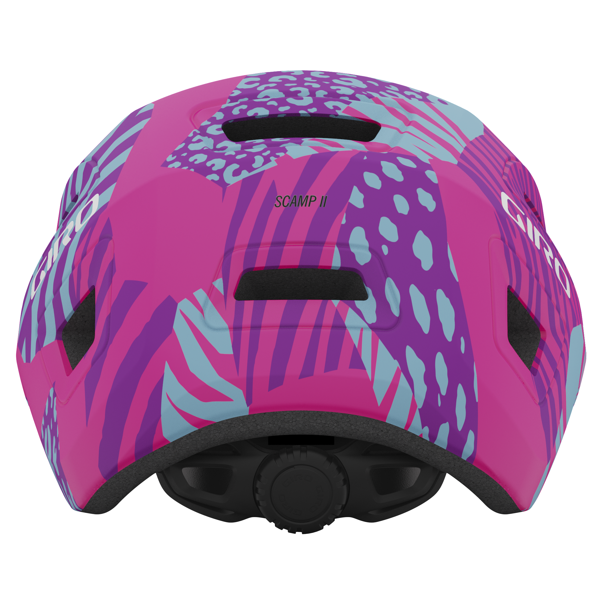 Casque Giro Scamp II mat rose animal