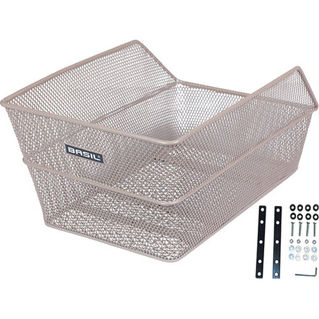 Basil panier porte-bagages CENTO panier porte-bagages nude metallic