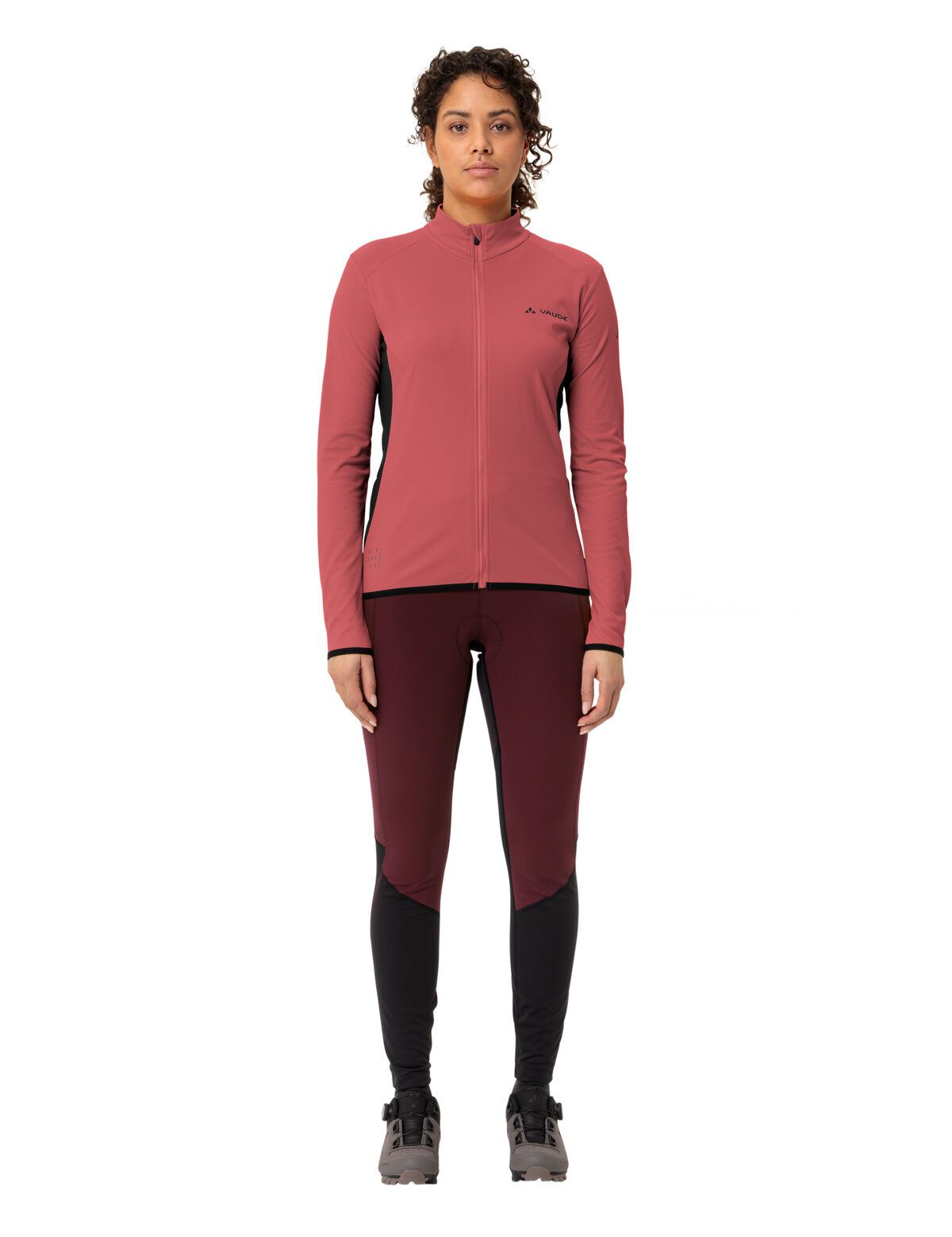 VAUDE Matera LS Tricot II femme brique