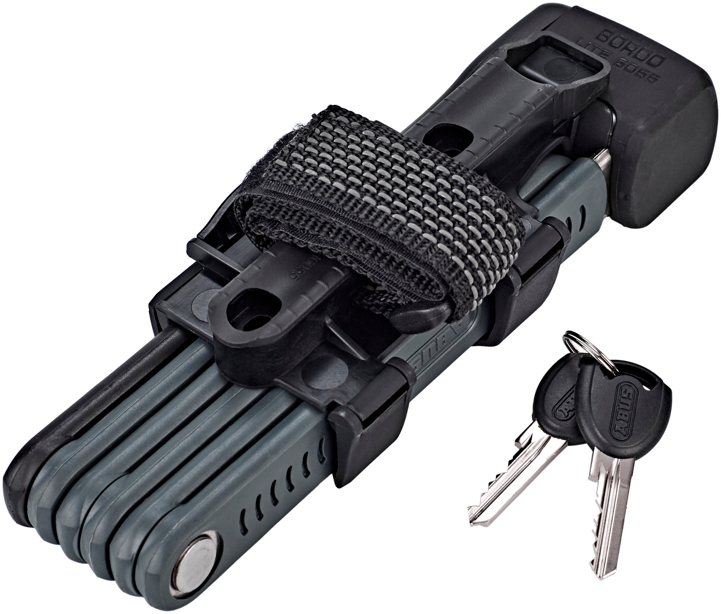 ABUS 6055/85 SH Bordo Lite Antivol pliant noir/gris