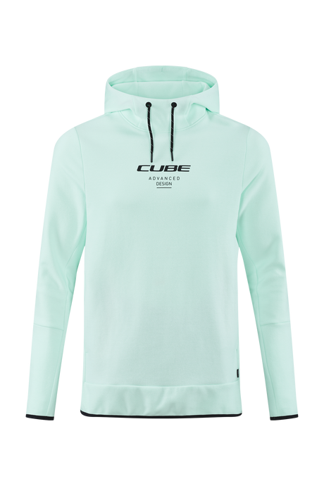CUBE Sweat à capuche Advanced menthe