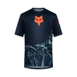 Fox Ranger SS Maillot Img Print Bleu Arctique