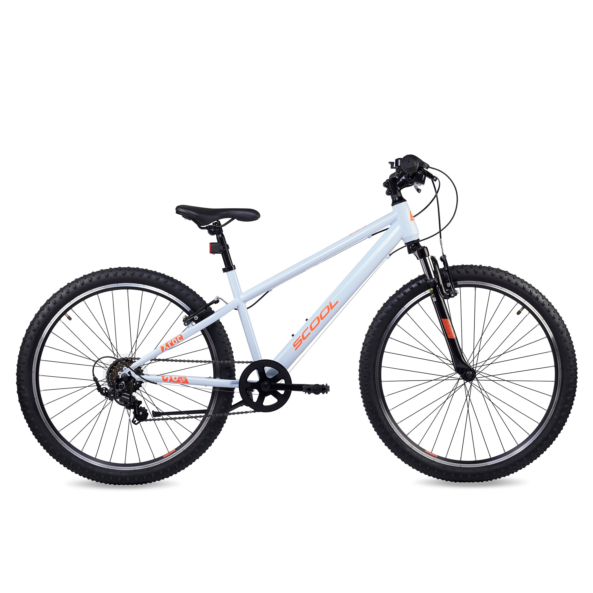 S'cool Xroc 26-K6 Gris Ciel/Orange Néon