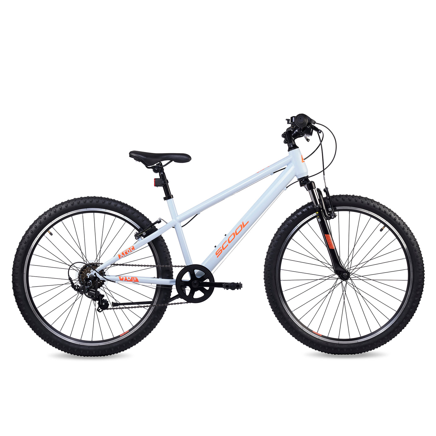 S'cool Xroc 26-K6 Gris Ciel/Orange Néon