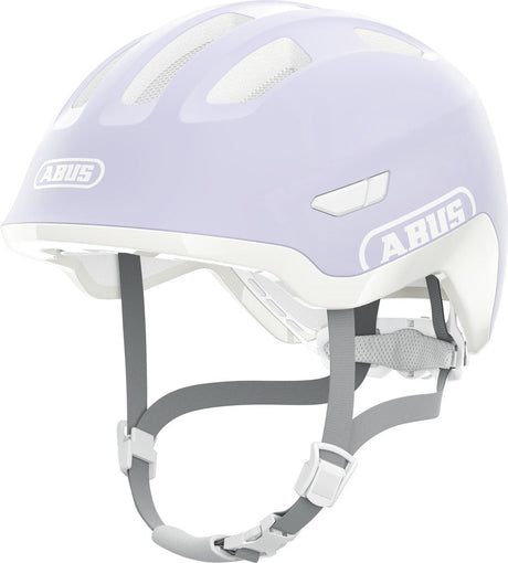 ABUS Smiley 3.0 ACE LED Casque Enfant, pure lavande