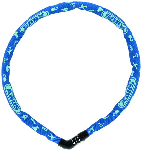 Abus Antivol à chaîne Steel-O-Chain™ 4804C SYMBOLS bleu