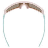 uvex Skyryse Jr. Lunettes de vélo Rose-Vert Mat / Miroir Rose