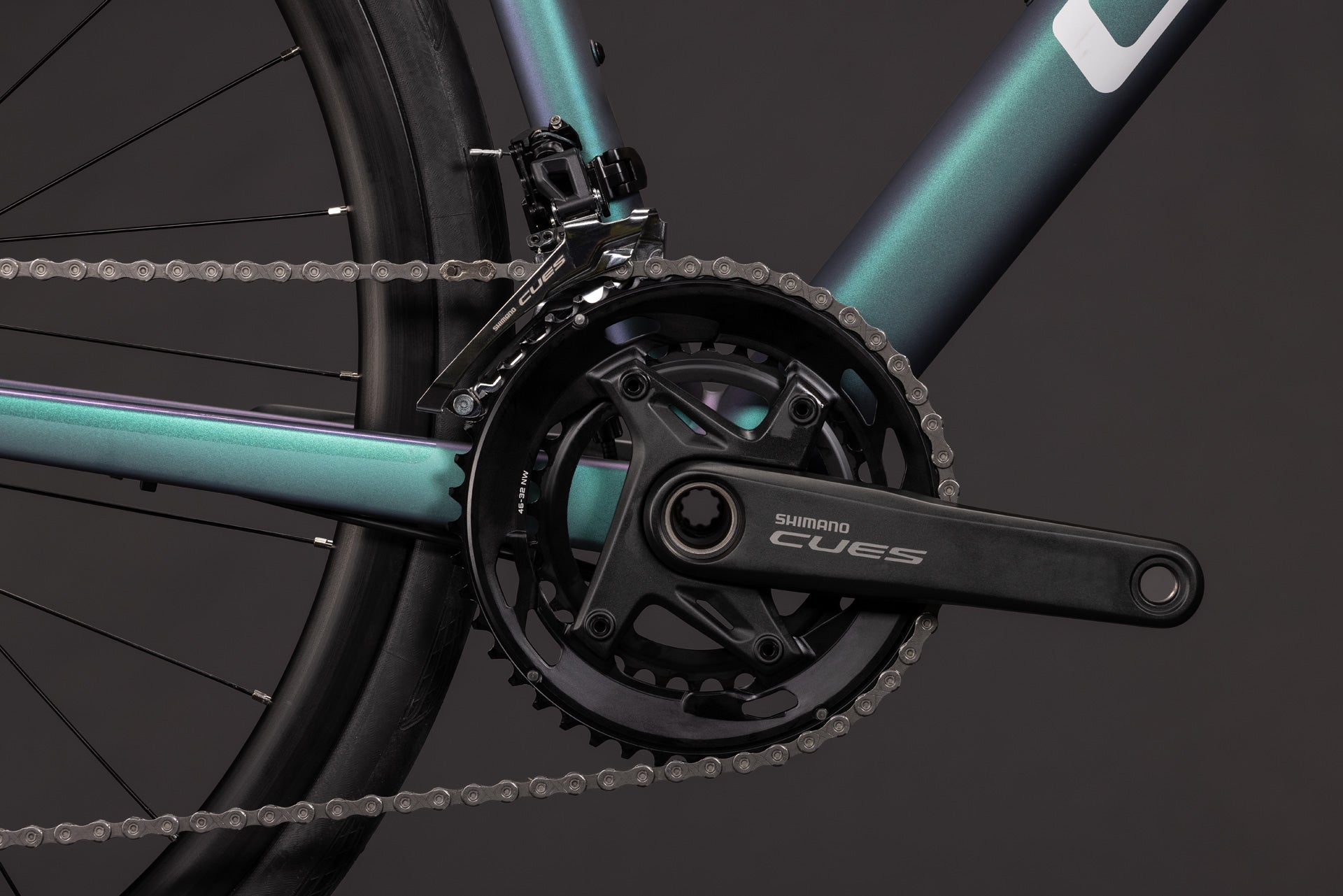Cube Attain Race  vert émeraude´n´blanc (2027)