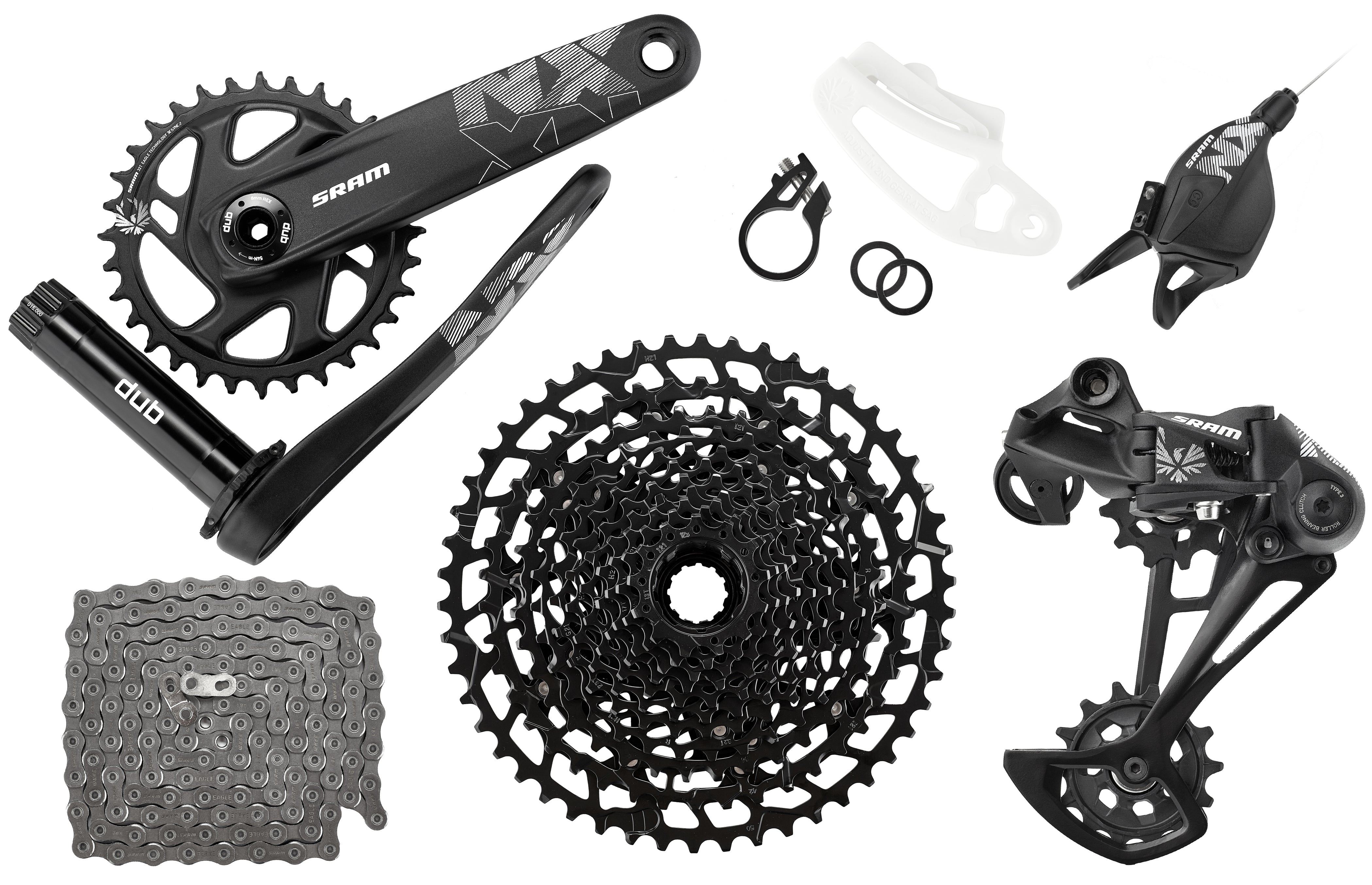 SRAM NX Eagle DUB BOOST 175 groupe de transmission 12 vitesses 32 dents X-Sync XG-1230