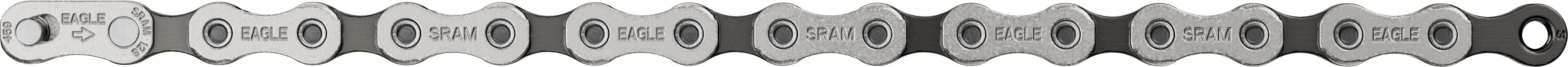 SRAM chaîne S200 Eagle 12 vitesses, incl. PowerLock, 126 maillons argent/noir