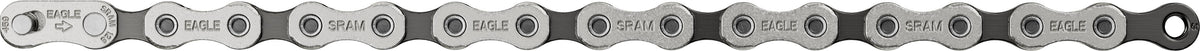 SRAM chaîne S200 Eagle 12 vitesses, incl. PowerLock, 126 maillons argent/noir