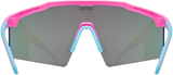uvex Flowline lunettes de vélo Rose Mat / Miroir Bleu