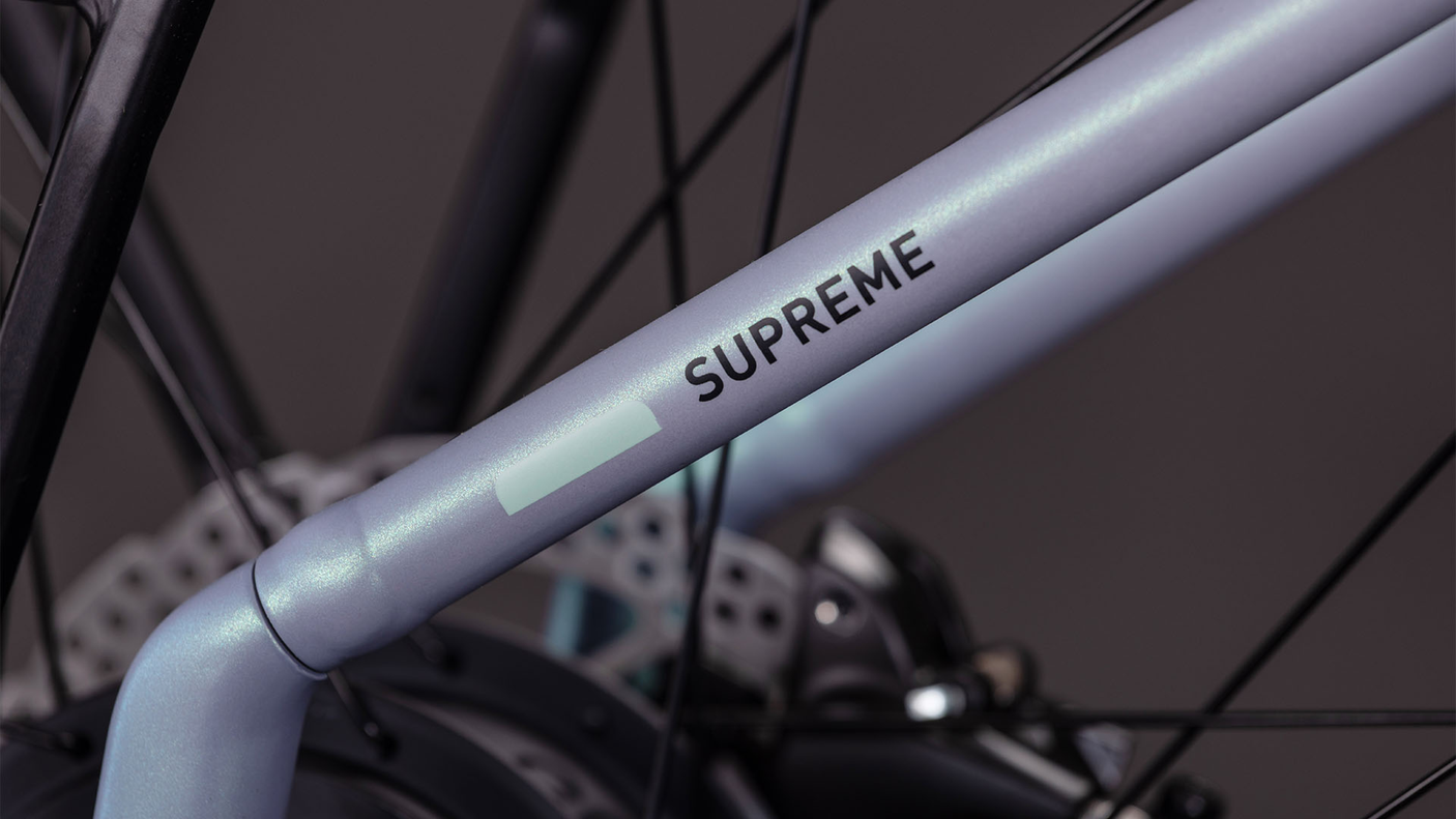 Cube Supreme Hybrid Deluxe SLX 600 Easy Entry seagrey´n´black (2026)