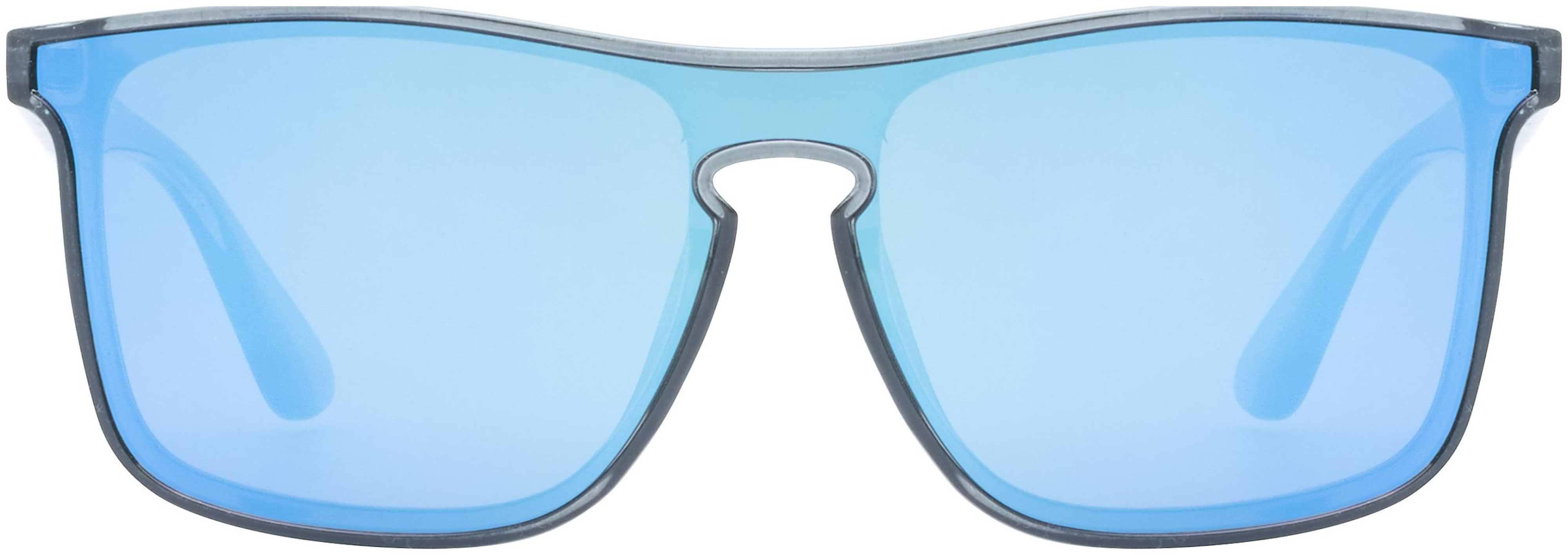 uvex Heyday lunettes de vélo Clear Smoke / Mirror Blue