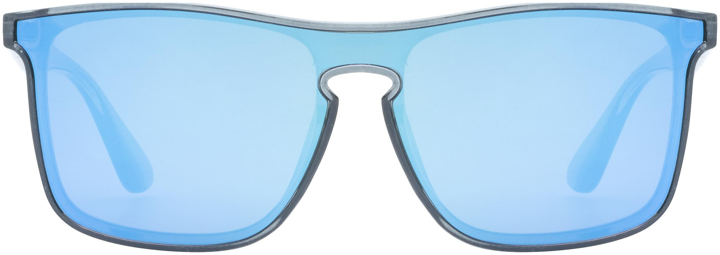 uvex Heyday lunettes de vélo Clear Smoke / Mirror Blue