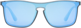 uvex Heyday lunettes de vélo Clear Smoke / Mirror Blue