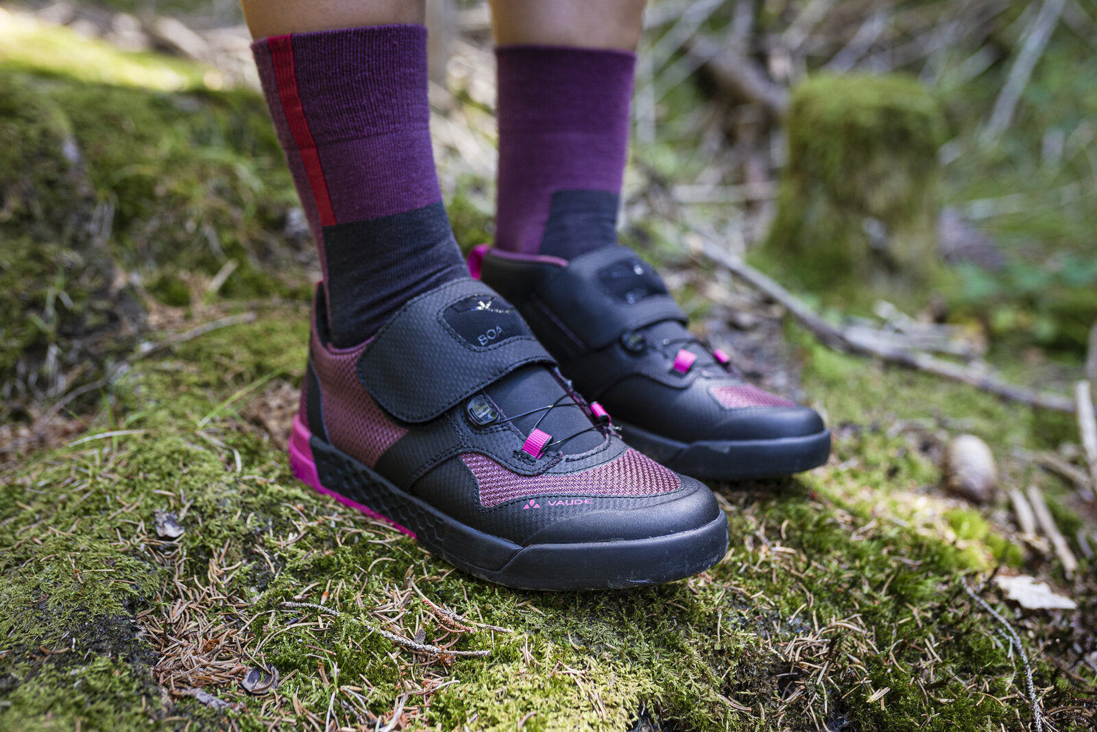 VAUDE Chaussettes Laine Toute l'Année noir